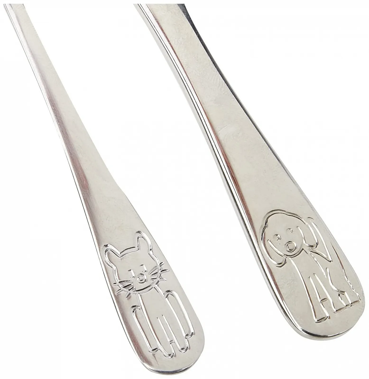 Набір дитячих столових приборів Bambino, без нікелю, фото №3 Набір дитячих столових приборів Bambino, без нікелю, фото №3