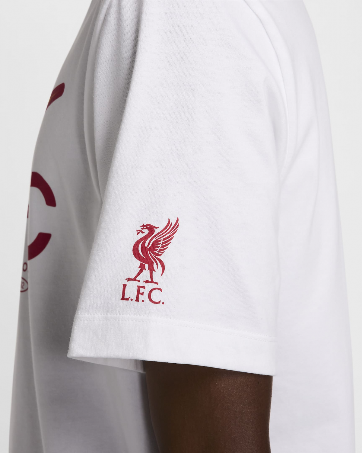 Футболка Nike LFC M NK SWOOSH TEE FV8557-100 Белый XL, фото №4