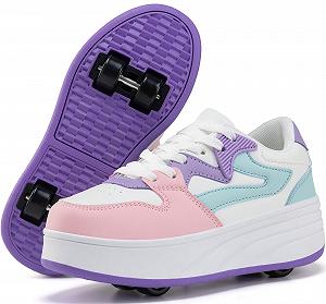 Роликовые коньки для детей Мальчики Девочки Тренажеры со съемными колесами Спортивная обувь - Фото 1