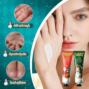 Набор кремов для рук 5 шт. Рождественский - для очень сухой потрескавшейся кожи рук и ног synthetic.ua - Фото 1