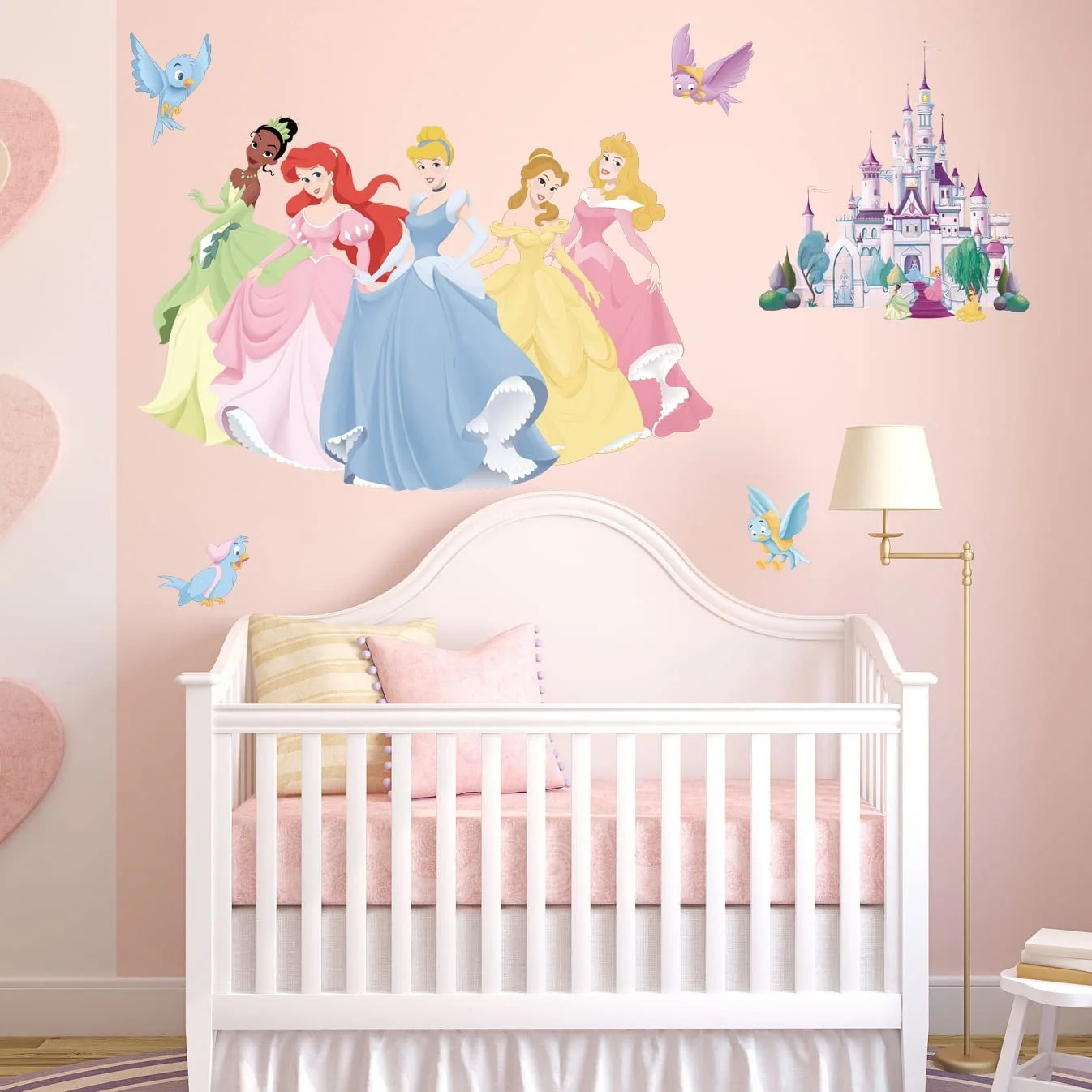 Наклейка на стіну Runtoo Princess Castle Baby Room Nursery Girls, фото №2