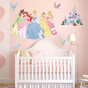 Наклейка на стіну Runtoo Princess Castle Baby Room Nursery Girls synthetic.ua - Фото 1