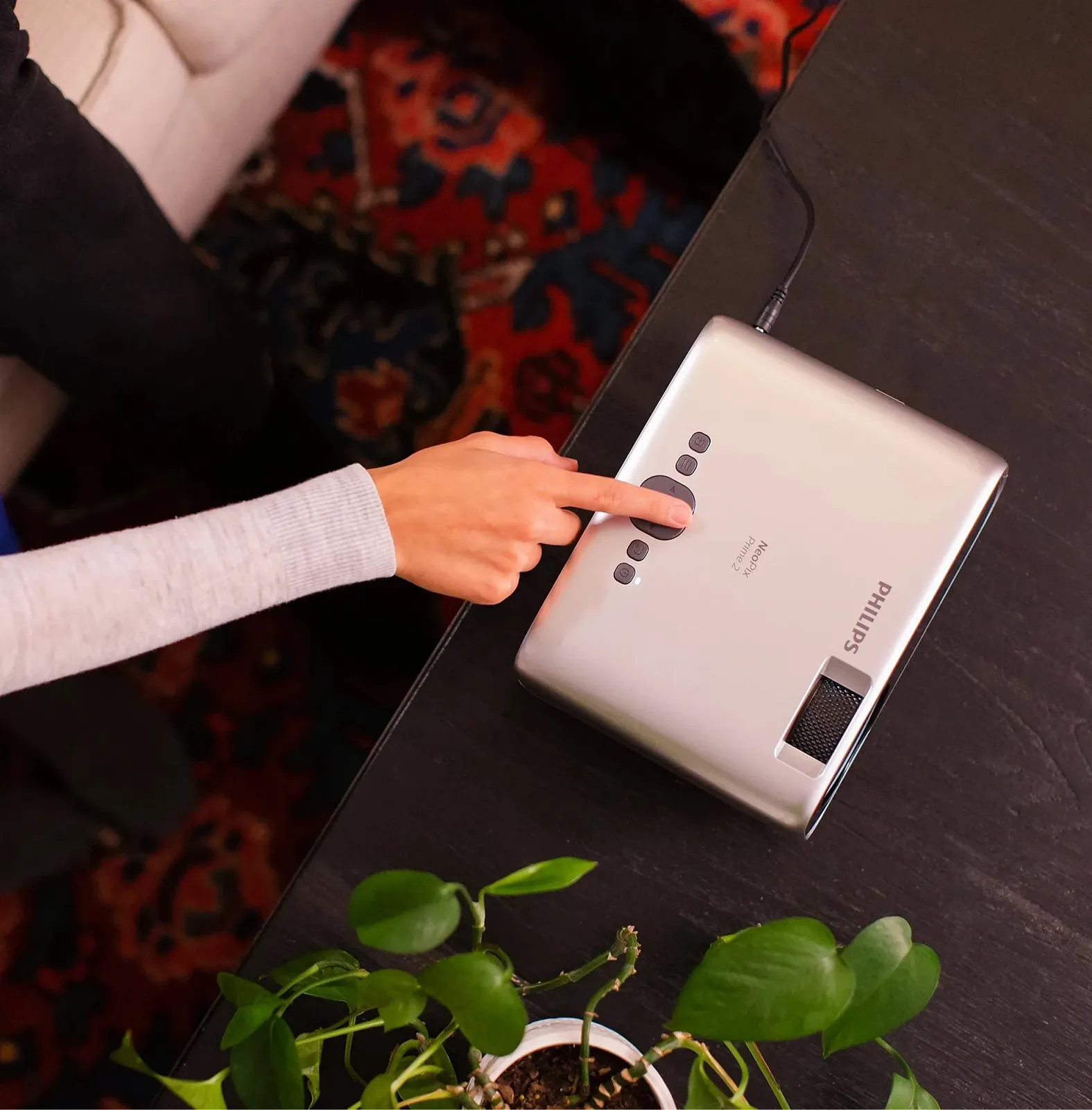 Проектор Philips NeoPix Prime 2 NPX542/INT HD Wi-Fi Bluetooth, фото №4