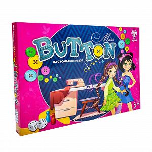 Настольная игра Strateg Miss Button маршрутная на русском языке 30355 - Фото 1