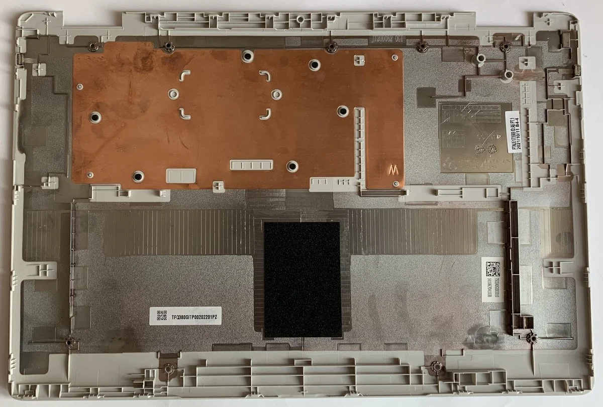 Нижняя крышка корпуса HP Chromebook x360 14 (поддон, сервисная крышка) PTNJE173569, фото №4