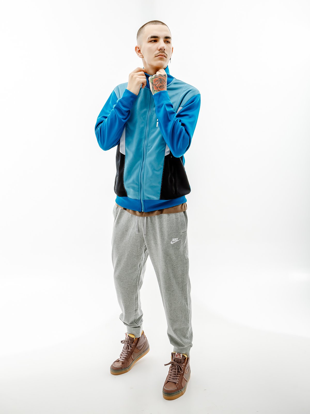 Джемпер Nike NSW HYBRID PK TRACKTOP L, фото №3