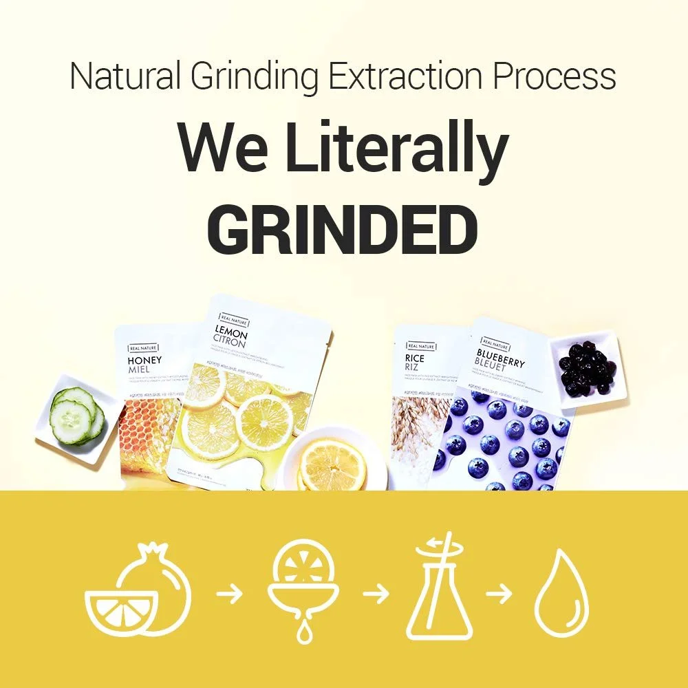 Маска для обличчя The Face Shop Real Nature Зволожуюча для сухої, грубої шкіри Оливковий, фото №4