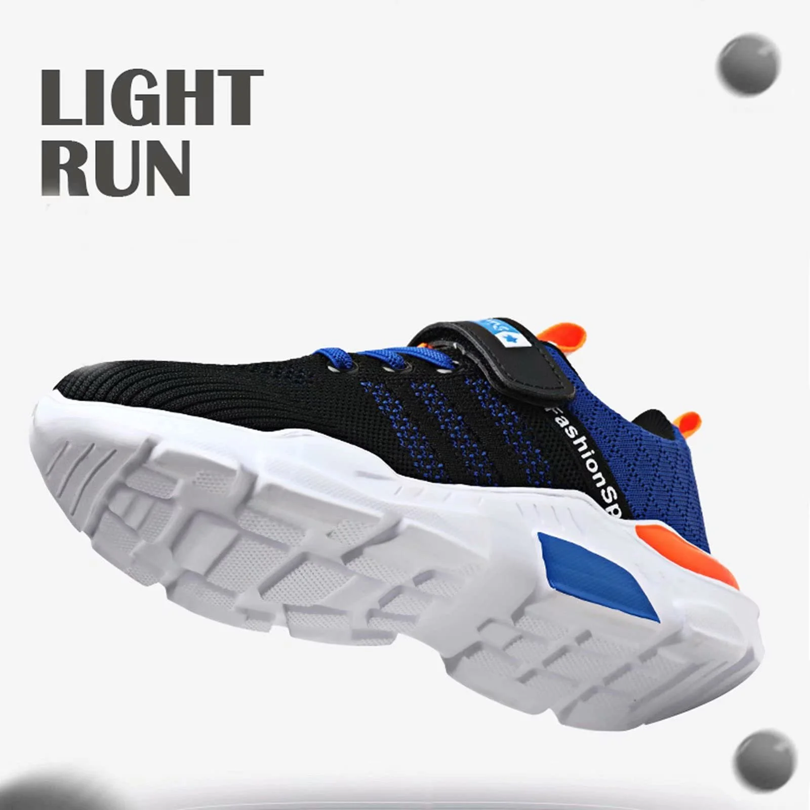 Кроссовки Детские Спортивные для мальчиков и девочек Комнатные для бега Легкие дышащие нескользящие 27-38 EU, фото №5