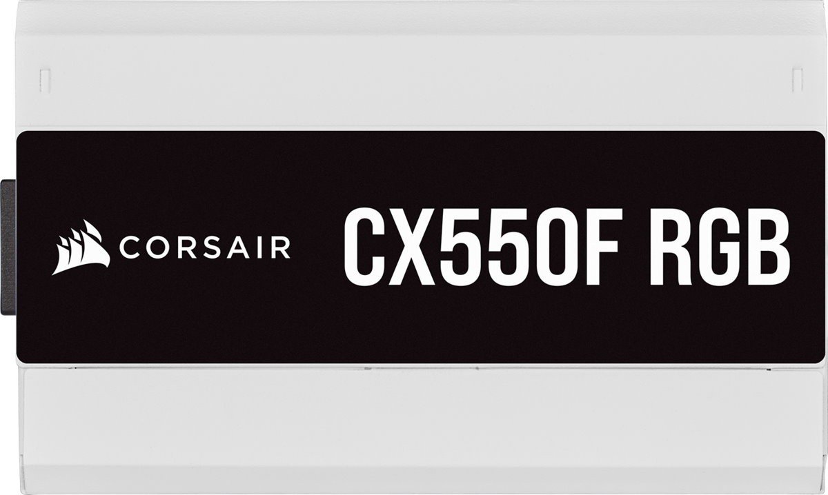 Блок питания CORSAIR CX550F RGB 80 PLUS Bronze White , фото №6