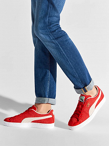 Кеды Puma Suede Classic XXI Red Размер 43 synthetic.ua - Фото 1