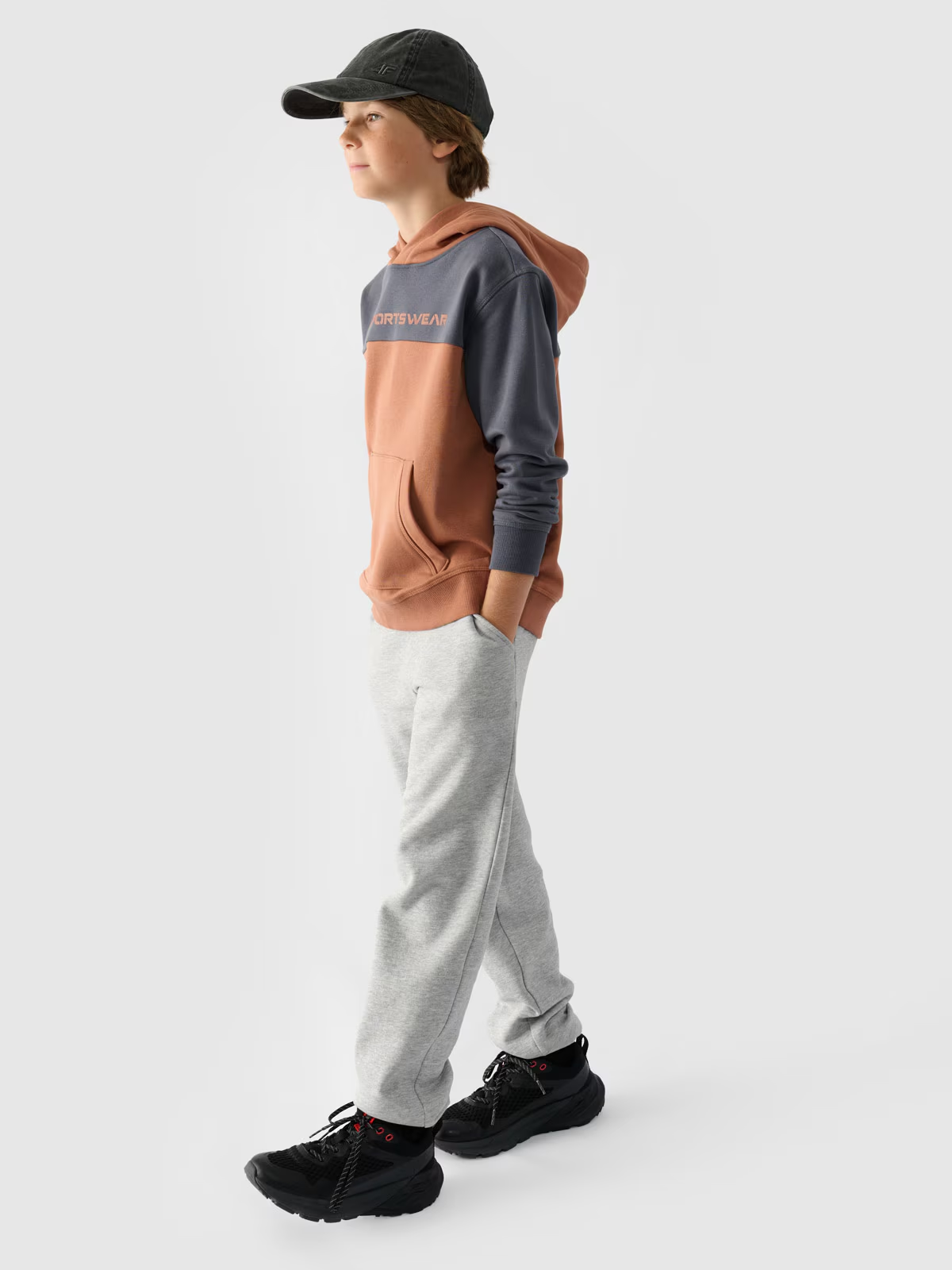 Худі SWEATSHIRT M1222 4FJWAW24TSWSM1222-65S 4F Помаранчевий XL, фото №3