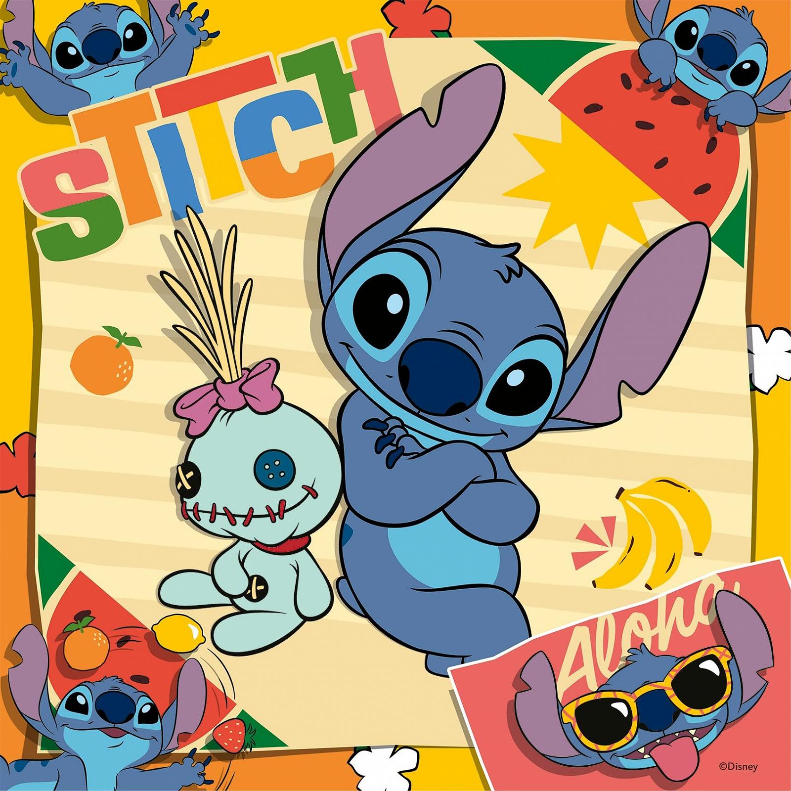 Пазл Ravensburger 12004114 Disney Stitch 3 x 49 элементов, фото №5 Пазл Ravensburger 12004114 Disney Stitch 3 x 49 элементов, фото №5