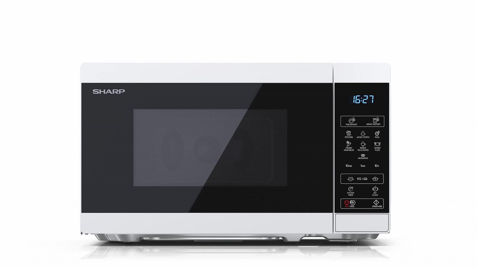 Микроволновая печь Sharp YC-MS02E-W с грилем 20 л 800 Вт Белая, фото №1 Микроволновая печь Sharp YC-MS02E-W с грилем 20 л 800 Вт Белая, фото №1