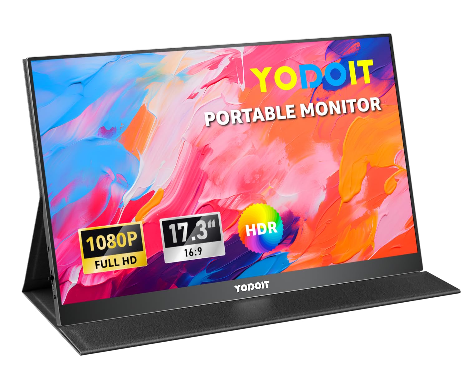 Портативний монітор 17.3" Yodoit PTM17 Full HD IPS 60 Гц, фото №1