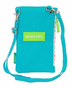 Кошелек для мобильного телефона Safta Uni Kids M695 Benetton Summer 19 x 10 см, синий synthetic.ua - Фото 1