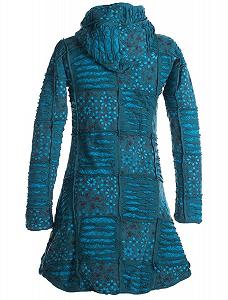 Пальто Vishes Elves Patchwork Хлопок с флисовой подкладкой и капюшоном synthetic.ua - Фото 1