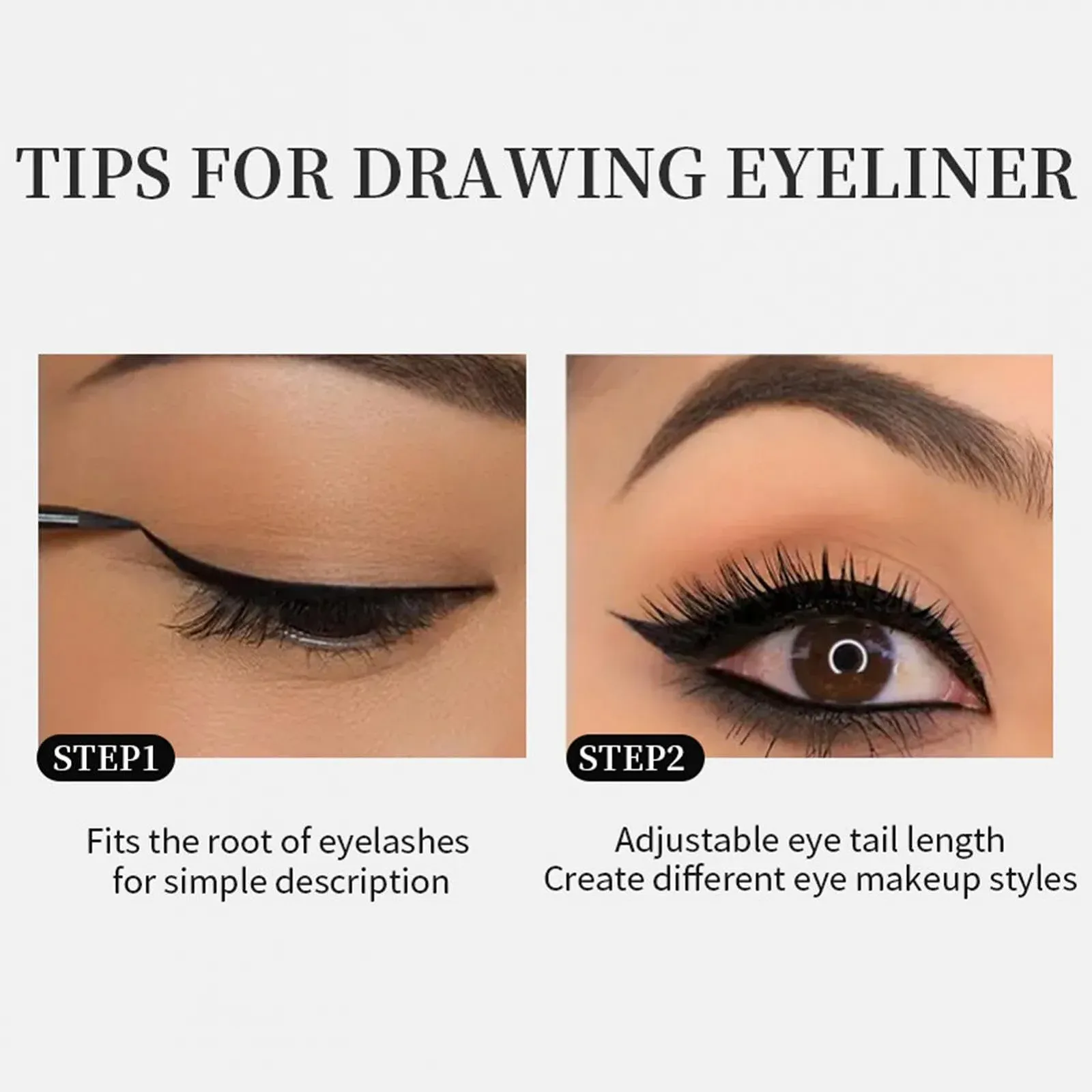 Рідка Підводка для очей Jextou, водостійка, швидковисихаюча, фото №5 Рідка Підводка для очей Jextou, водостійка, швидковисихаюча, фото №5