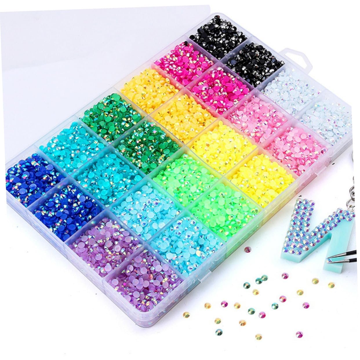 Прикраса для нігтів DIY смола для нігтів камінь декор для манікюру, фото №7