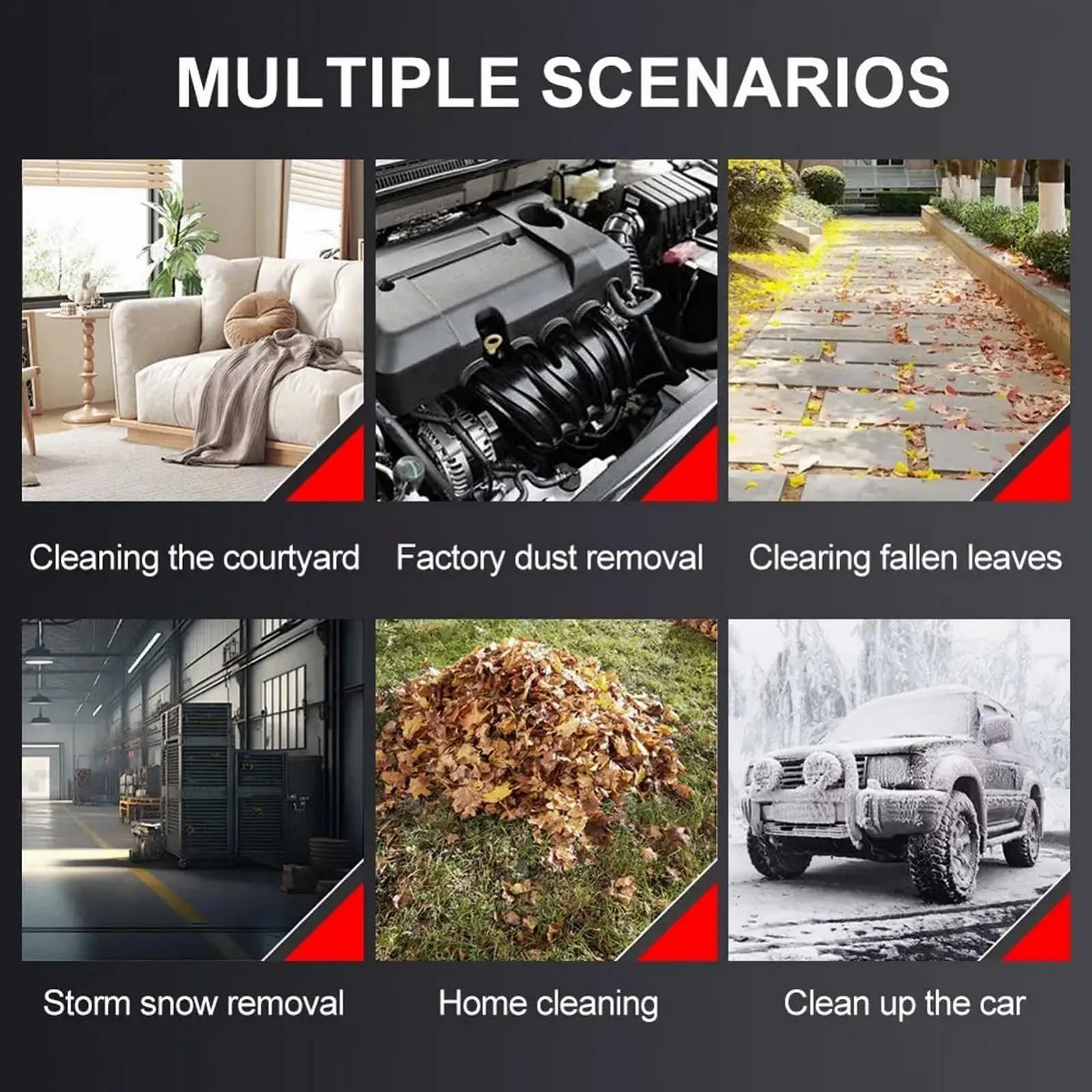 Электрическая воздушная воздуходувка Компактный турбоочиститель Аккумуляторная Безпроводная, фото №6 Электрическая воздушная воздуходувка Компактный турбоочиститель Аккумуляторная Безпроводная, фото №6