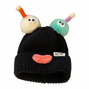 В'язана шапка Ldabrye Cartoon, м'яка - Фото 1