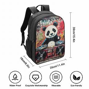 Ранець Panda 40x28x16см synthetic.ua - Фото 1