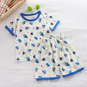 Комплект пижамы (футболка и шорты) XINYUNZU Летний synthetic.ua - Фото 1