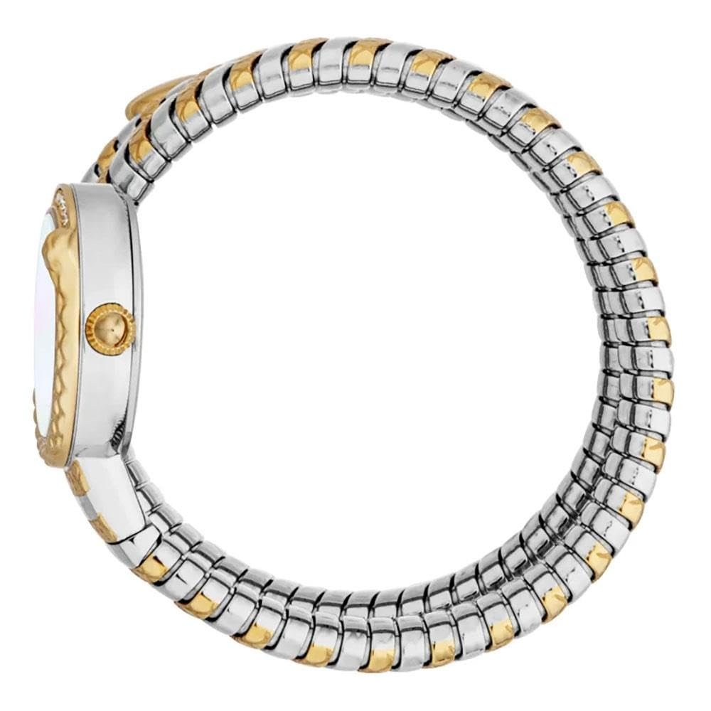 Женские Аналоговые Кварцевые Часы Just Cavalli JC1L302M0055 Two Tone Silver and Gold Modern, фото №3