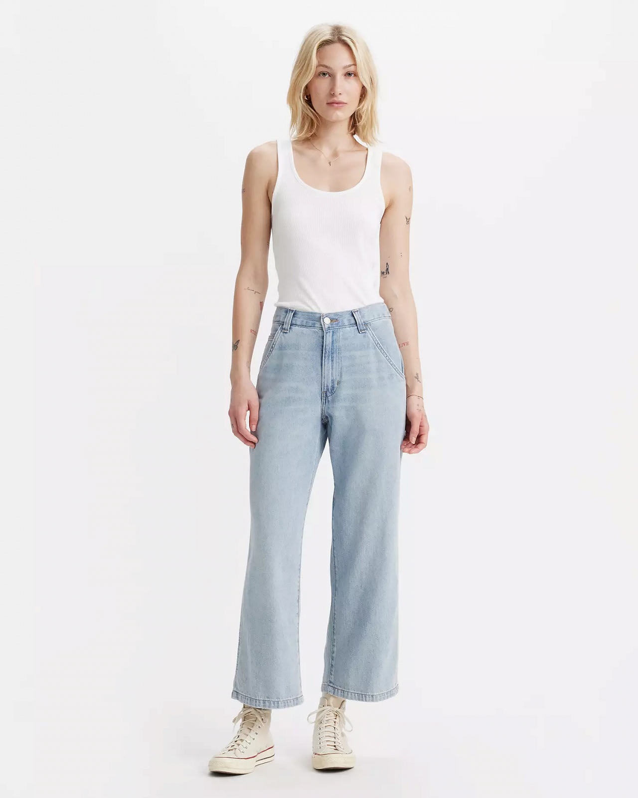 Жіночі джинси Levis - Ltwt Baggy Carpenter Make A Difference L - 24 31, фото №2