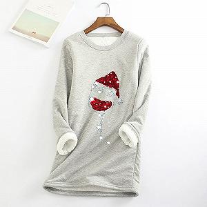 Різдвяний светр Жіночий З графічним принтом synthetic.ua - Фото 1