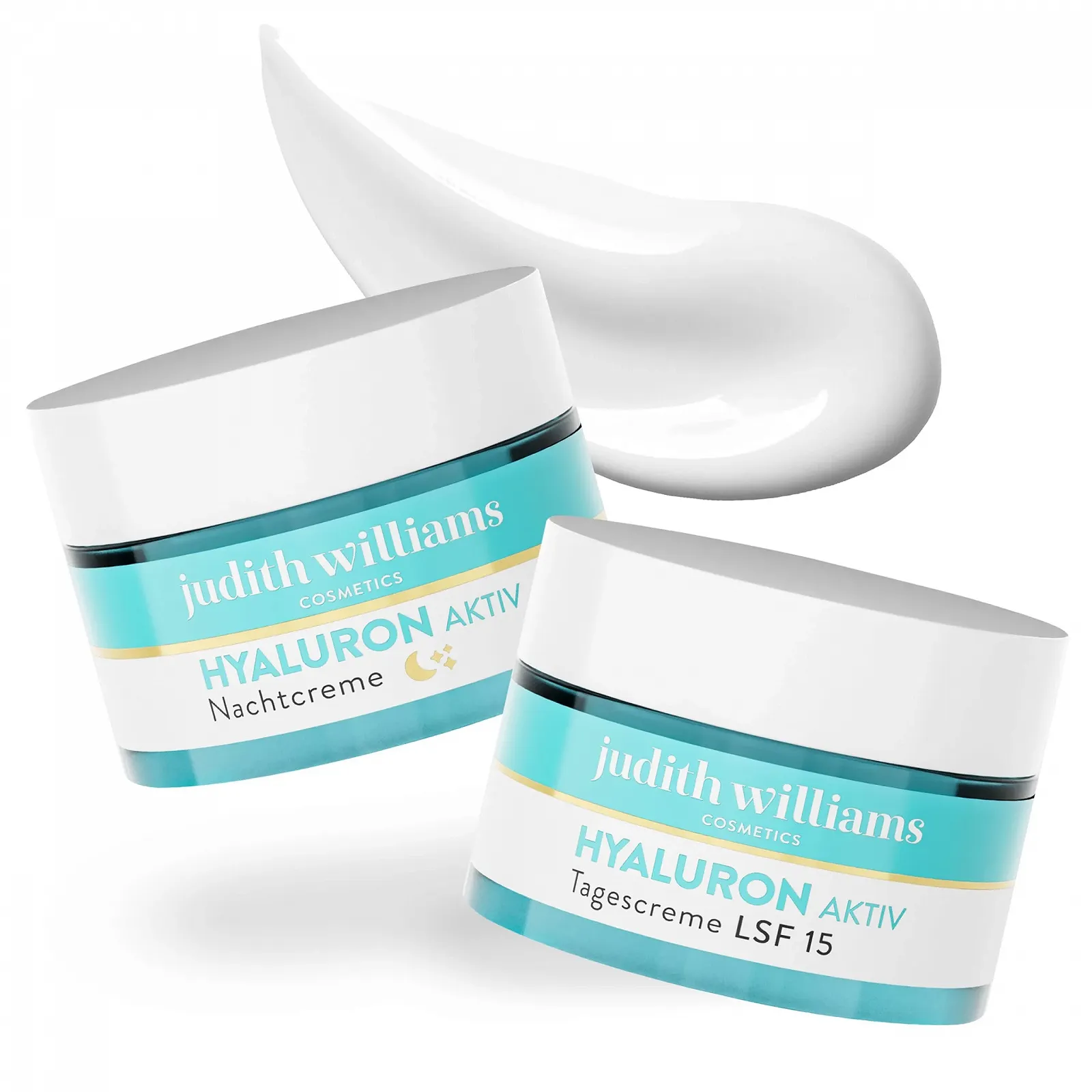 Набір для догляду за обличчям Judith Williams Hyaluronic Active Day and Night Cream 2 x 50 мл, фото №1 Набір для догляду за обличчям Judith Williams Hyaluronic Active Day and Night Cream 2 x 50 мл, фото №1