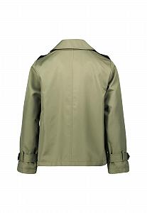 Тренч zero Женский Двубортный с отложным воротником synthetic.ua - Фото 1