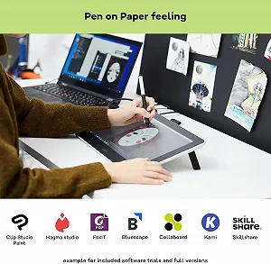 Графічний планшет 13.3'' Wacom One DTC133W0B / Full HD / 1920х1080 / Чорний/Сірий ціна на synthetic.ua - Фото 1 Графічний планшет 13.3'' Wacom One DTC133W0B / Full HD / 1920х1080 / Чорний/Сірий synthetic.ua - Фото 1