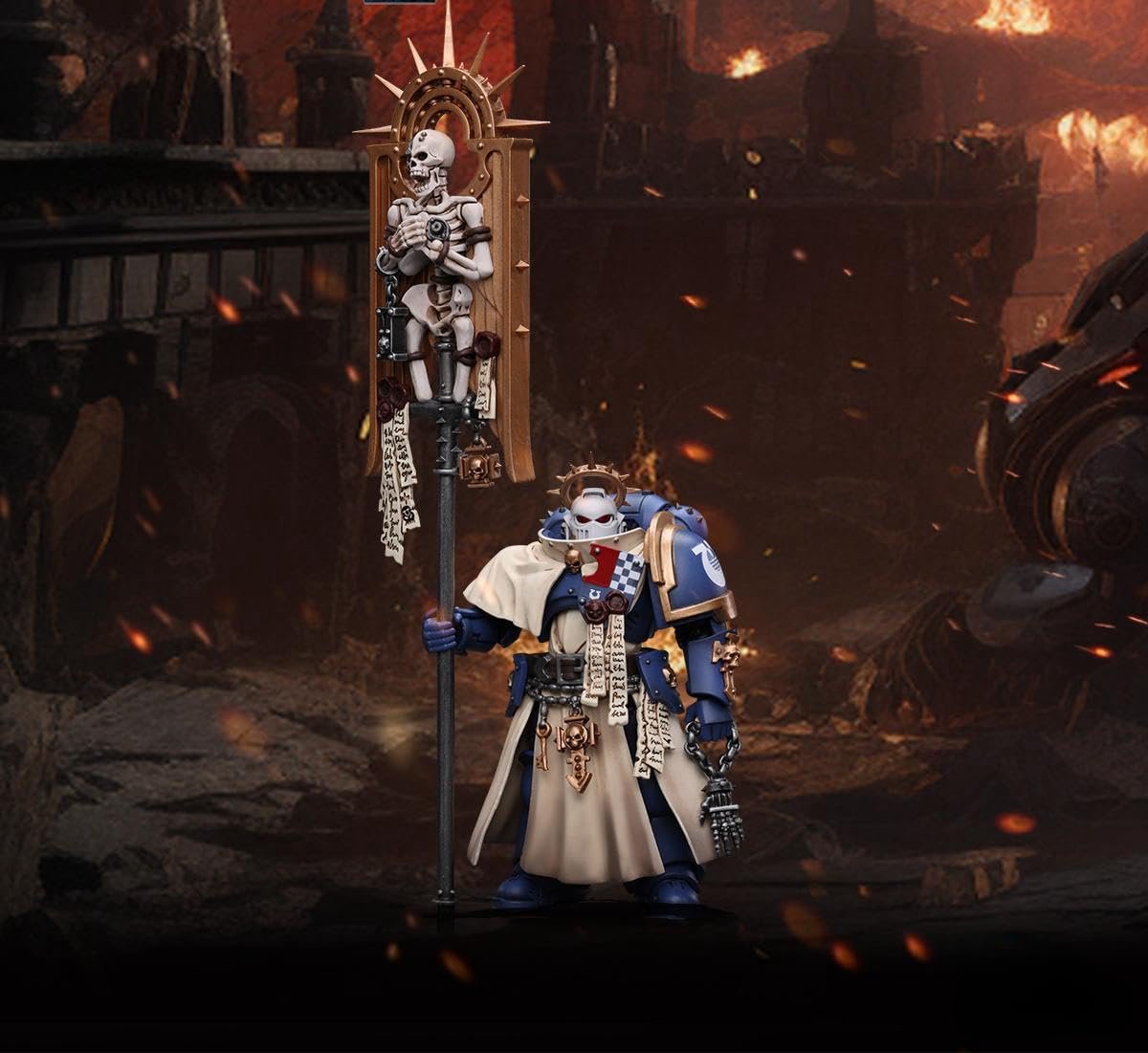 Фигурка JoyToy Warhammer 40K Ultramarine Bladeguard Ancient 1:18, фото №6