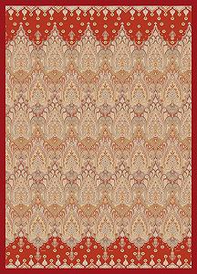 Плед Bassetti Isolabella 9330127 Бавовна Rosso R1 Розміри: 155 x 220 см - Фото 1