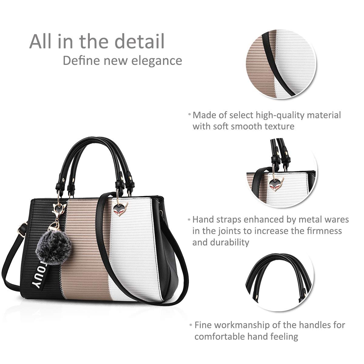 Жіноча сумка NICOLE&DORIS PU, фото №7