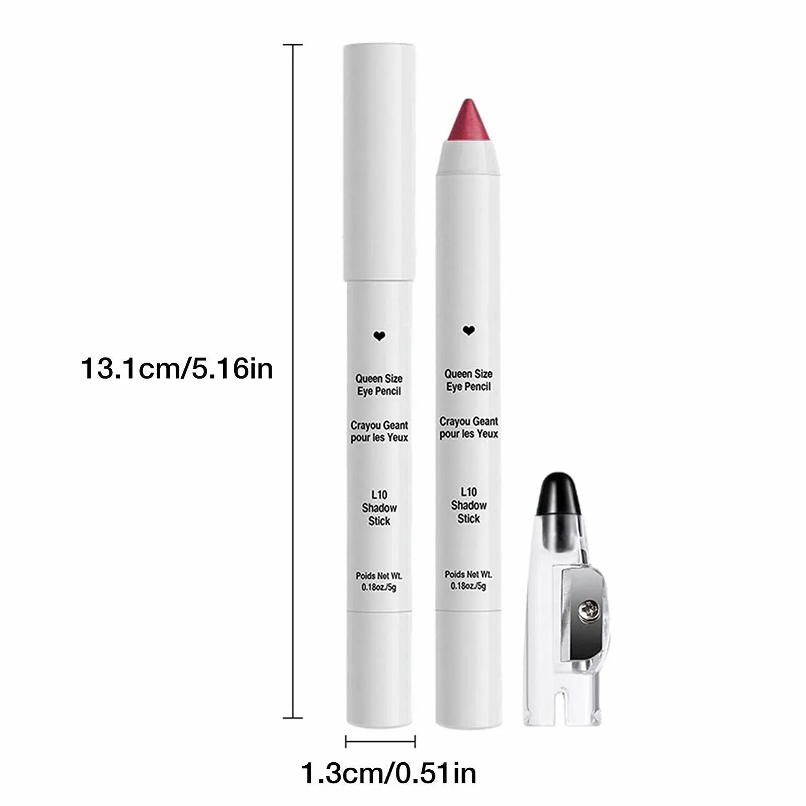 Карандаш для Глаз 10 Цветов, с Точилкой, Стойкий, Не Размазывается, Легко Наносится, фото №7 Карандаш для Глаз 10 Цветов, с Точилкой, Стойкий, Не Размазывается, Легко Наносится, фото №7