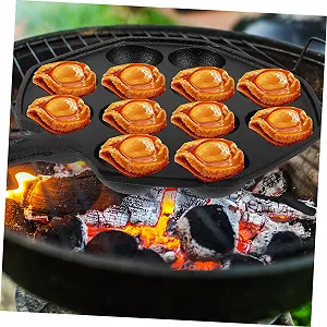 Форма для запікання равликів чавунна з рукавицею, пензликом та вилками synthetic.ua - Фото 1