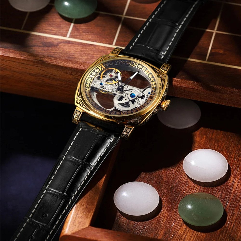 Годинник Forsining 8263 Gold, фото №2