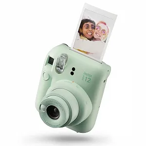 Фотокамера мгновенной печати Fujifilm Instax Mini 12 с 40 снимками Mint Green synthetic.ua - Фото 1
