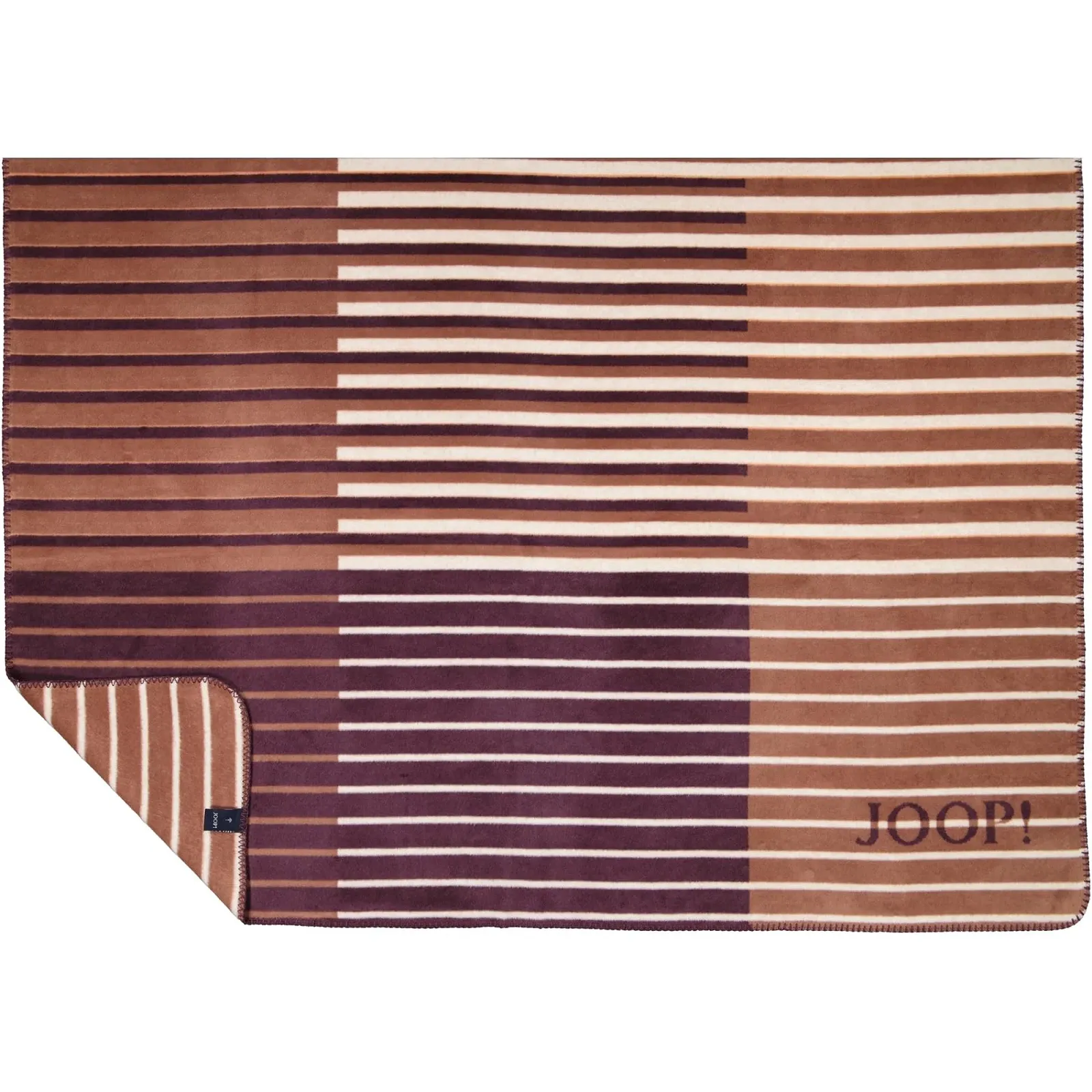 Плед Joop! Divided Caramel 150 x 200 см, фото №4