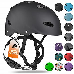 Шлем Apollo Skate, детский, регулируемый, для скейтборда, самоката, BMX, с регулировочным колесом, различных размеров и цветов - Фото 1