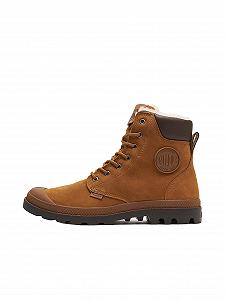 Ботинки Palladium Pampa Sport Cuff WPS Унисекс Дезерт Коричневый, 37.5 EU - Фото 1