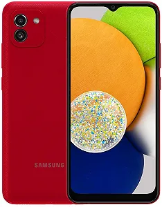 Смартфон Samsung Galaxy A03 6.5'' 4/64 ГБ 4G 8-ядер Android 13 Red - Фото 1