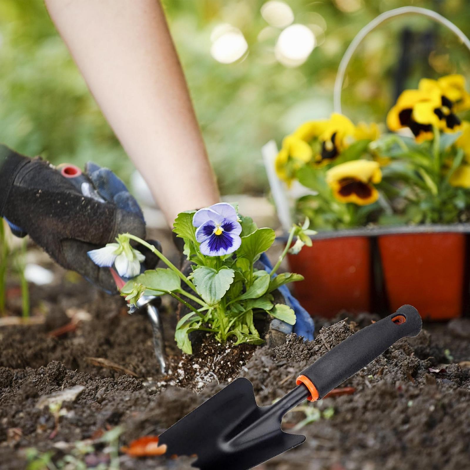 Лопатка Садовая из нержавеющей стали Малая, 33 см x 8,5 см, фото №6