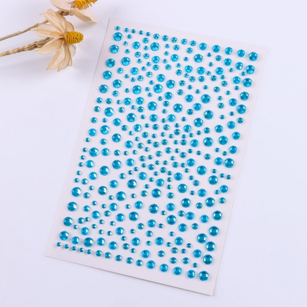 Самоклеящиеся блестящие камни для лица, фото №4