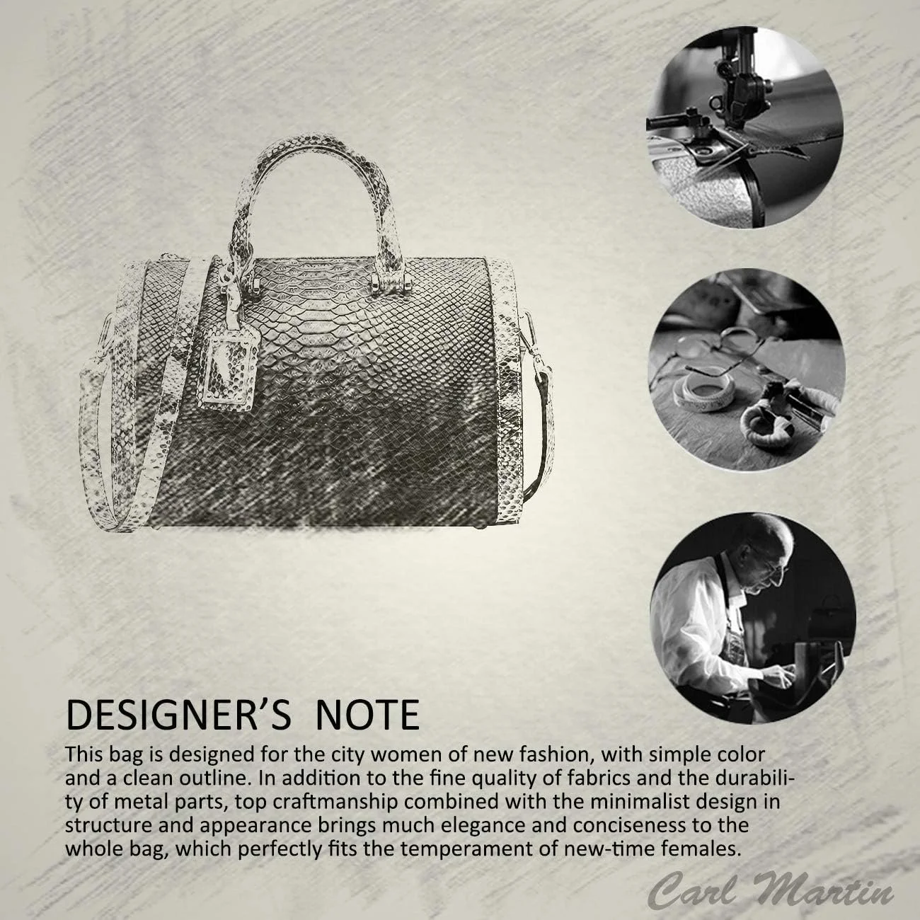 Сумка с верхней ручкой NICOLE & DORIS, кожаная, винтажная, из натуральной кожи, с крокодиловым узором, бежевая, фото №7 Сумка с верхней ручкой NICOLE & DORIS, кожаная, винтажная, из натуральной кожи, с крокодиловым узором, бежевая, фото №7