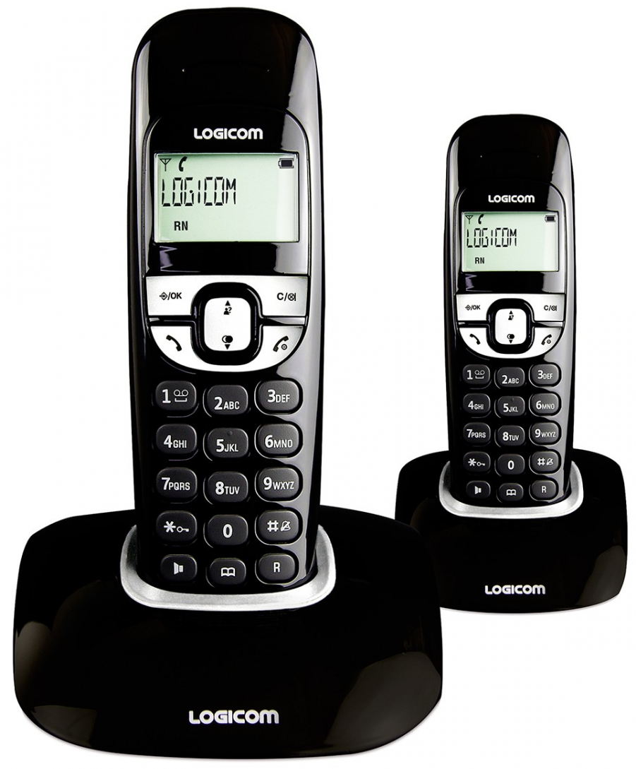 Стационарный беспроводной телефон Logicom Soly 250 Duo Pop, фото №1