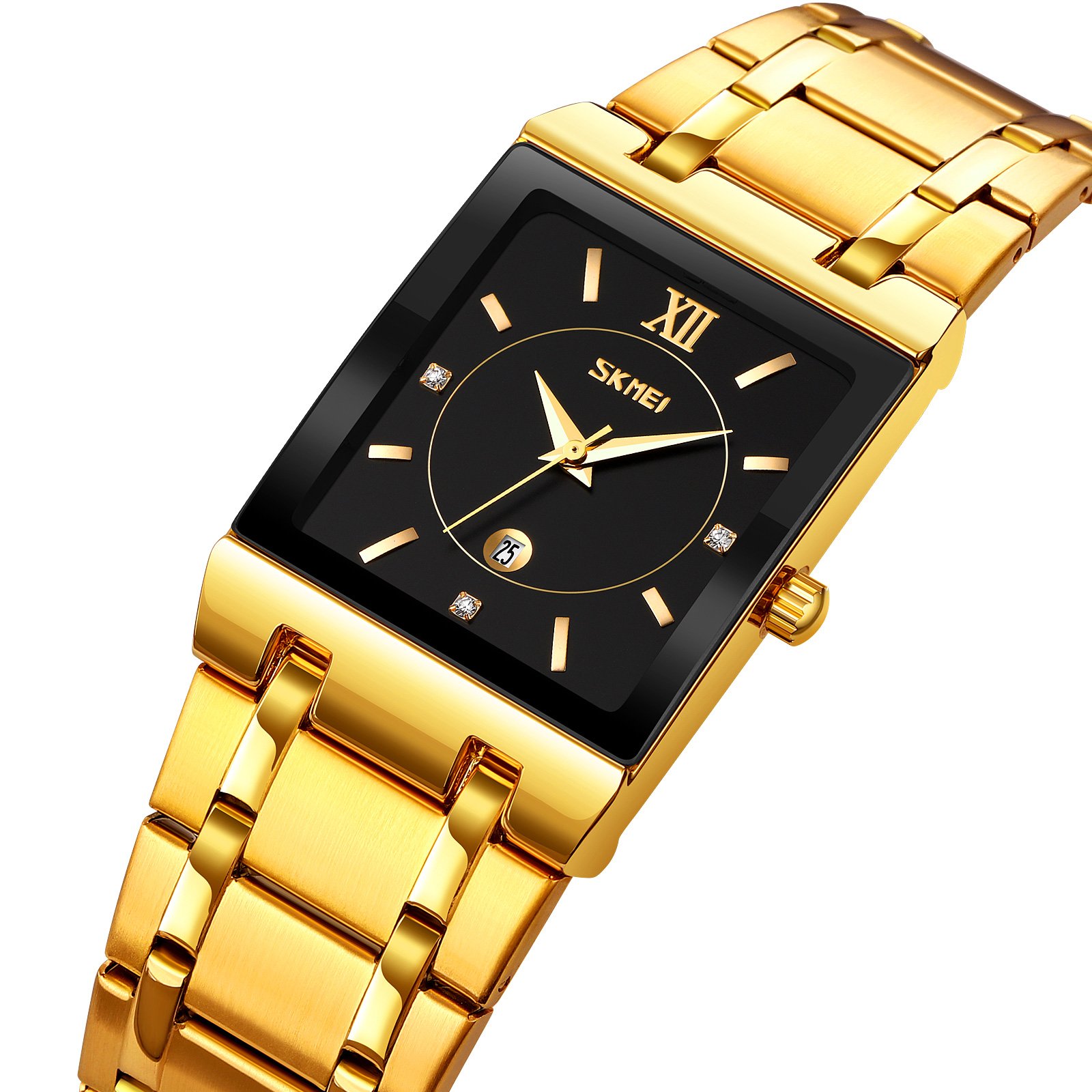 Годинник Skmei 9263GDBK Gold-Black, фото №2