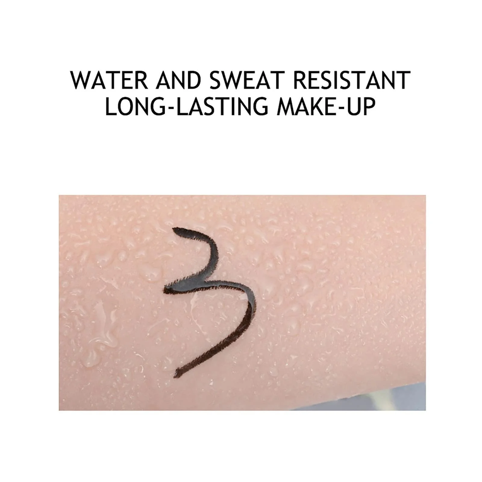 Рідка Підводка для очей, стійка, гладка, 2 мл, фото №5