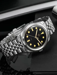 Часы Watchdives WD1950S/WD1960S Кварцевые 36 мм VH31 Водонепроницаемые 100 м Суперлюминесцентные synthetic.ua - Фото 1